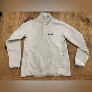 Patagonia Women’s Lightweight Better Sweater Marsupial Fleece Pullover Tan